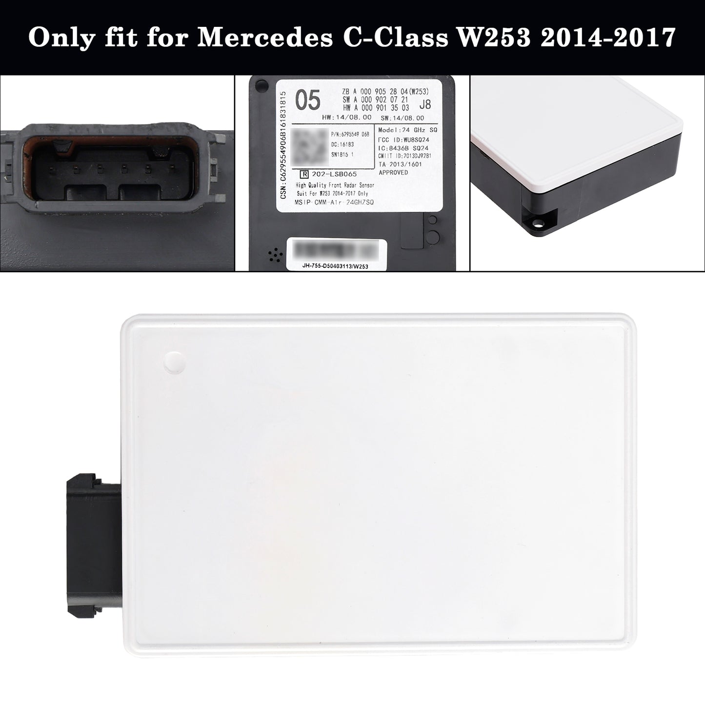 Front Radar Sensor Distronic Control Unit A0009052804 For Mercedes C-Class W253 2014-2017