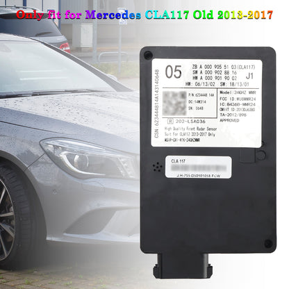 Front Radar Sensor Distronic Control Unit A0009055103 For Mercedes CLA117 2013-2017