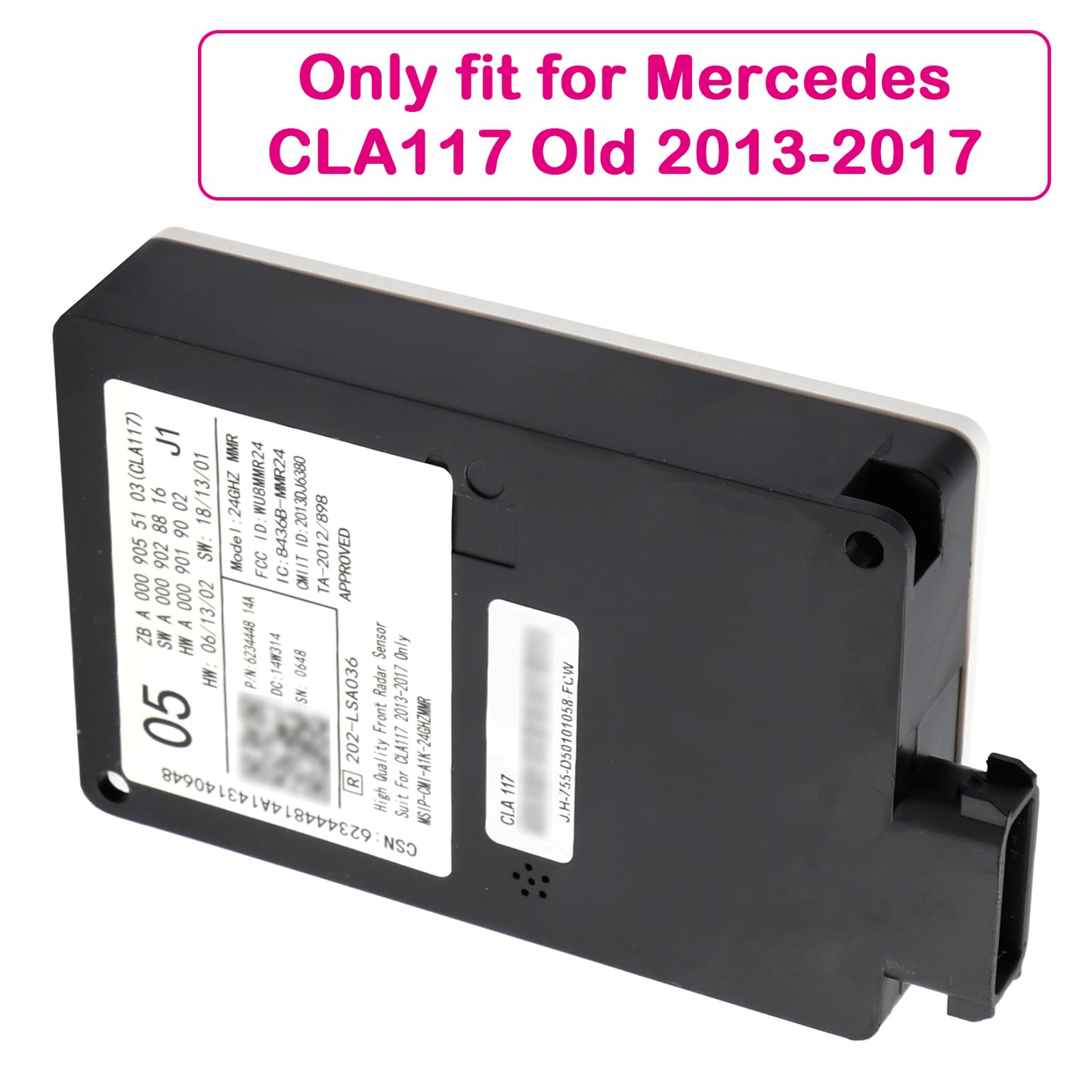 Front Radar Sensor Distronic Control Unit A0009055103 For Mercedes CLA117 2013-2017