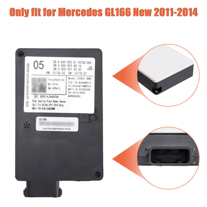 Front Radar Sensor Distronic Control Unit A0009055103 For Mercedes GL166 2011-2014