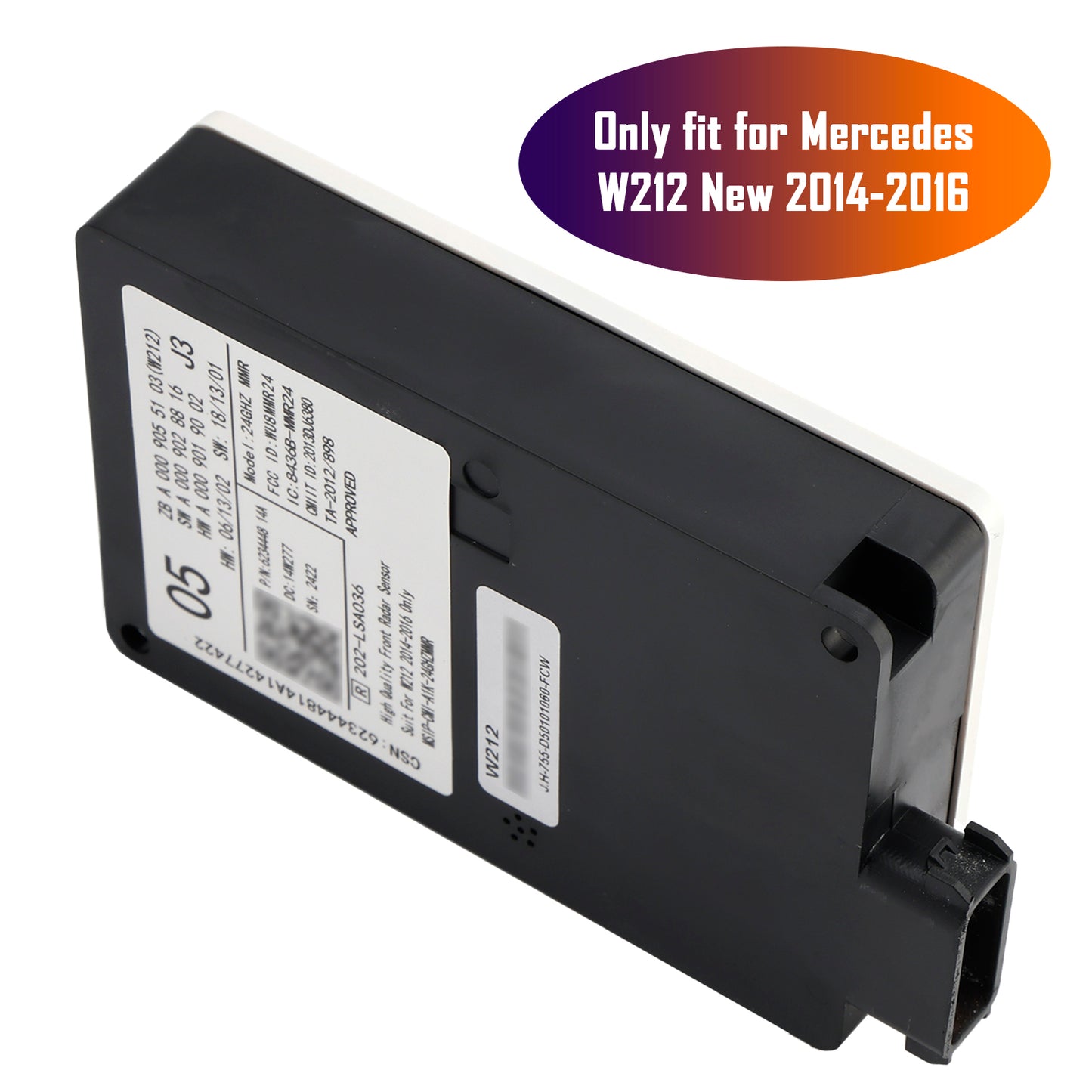 Front Radar Sensor Distronic Control Unit A0009055103 For Mercedes W212 2014-2016