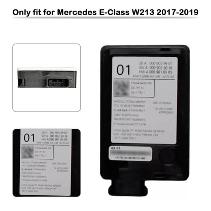ECU Lane Change Blind Spot Radar A0009059907 For Mercedes E-Class W213 S213 2017-2019
