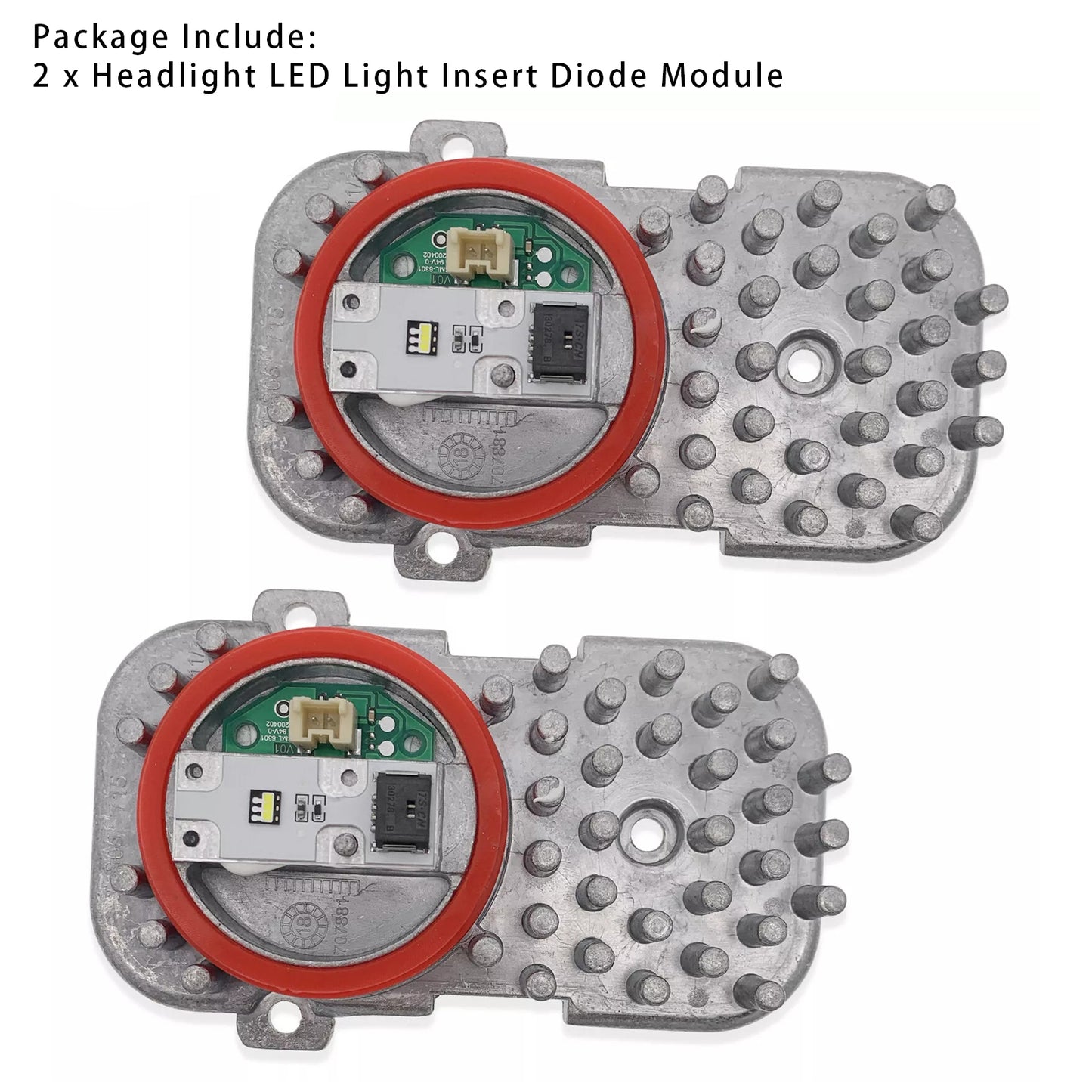 2Pcs Headlight LED Light Insert Diode Module For BMW 428i 435i 2014-2016