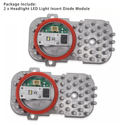 2Pcs Headlight LED Light Insert Diode Module For BMW 428i 435i 2014-2016
