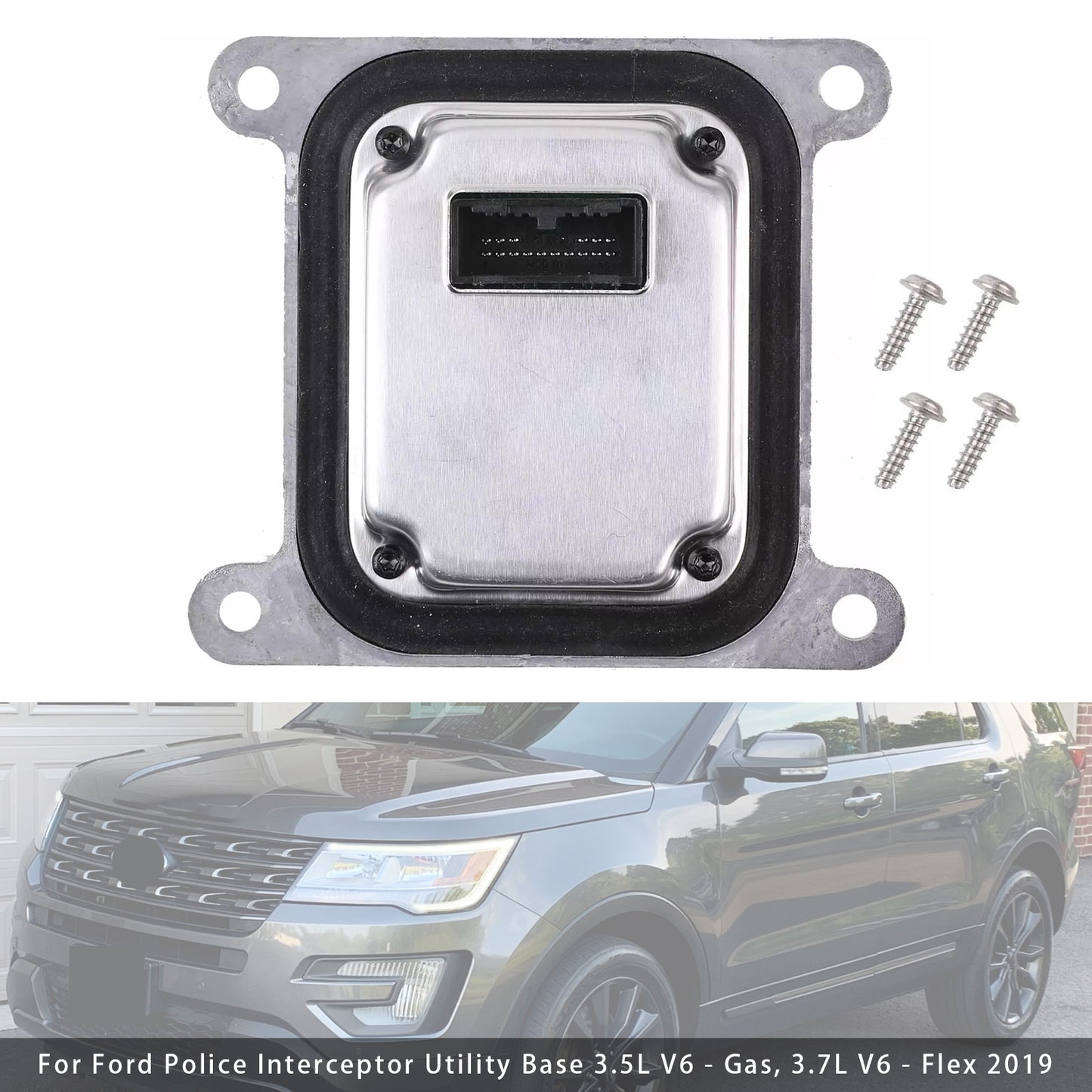 LED Headlight Module Control Unit HB53-13B626-B For Ford Explorer 2016-2019
