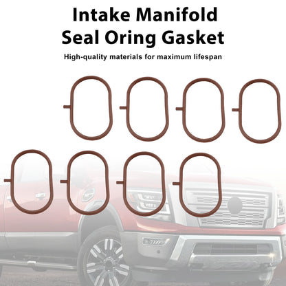 8PCS Intake Manifold Gasket Fit Nissan Titan XD 2016-2024 Fit Armada 2017-2024