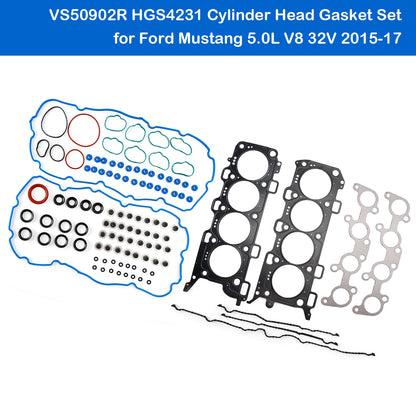VS50902R HGS4231 Cylinder Head Gasket Set for Ford Mustang 5.0L V8 32V 2015-17