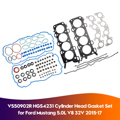 VS50902R HGS4231 Cylinder Head Gasket Set for Ford Mustang 5.0L V8 32V 2015-17
