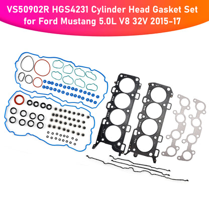 VS50902R HGS4231 Cylinder Head Gasket Set for Ford Mustang 5.0L V8 32V 2015-17
