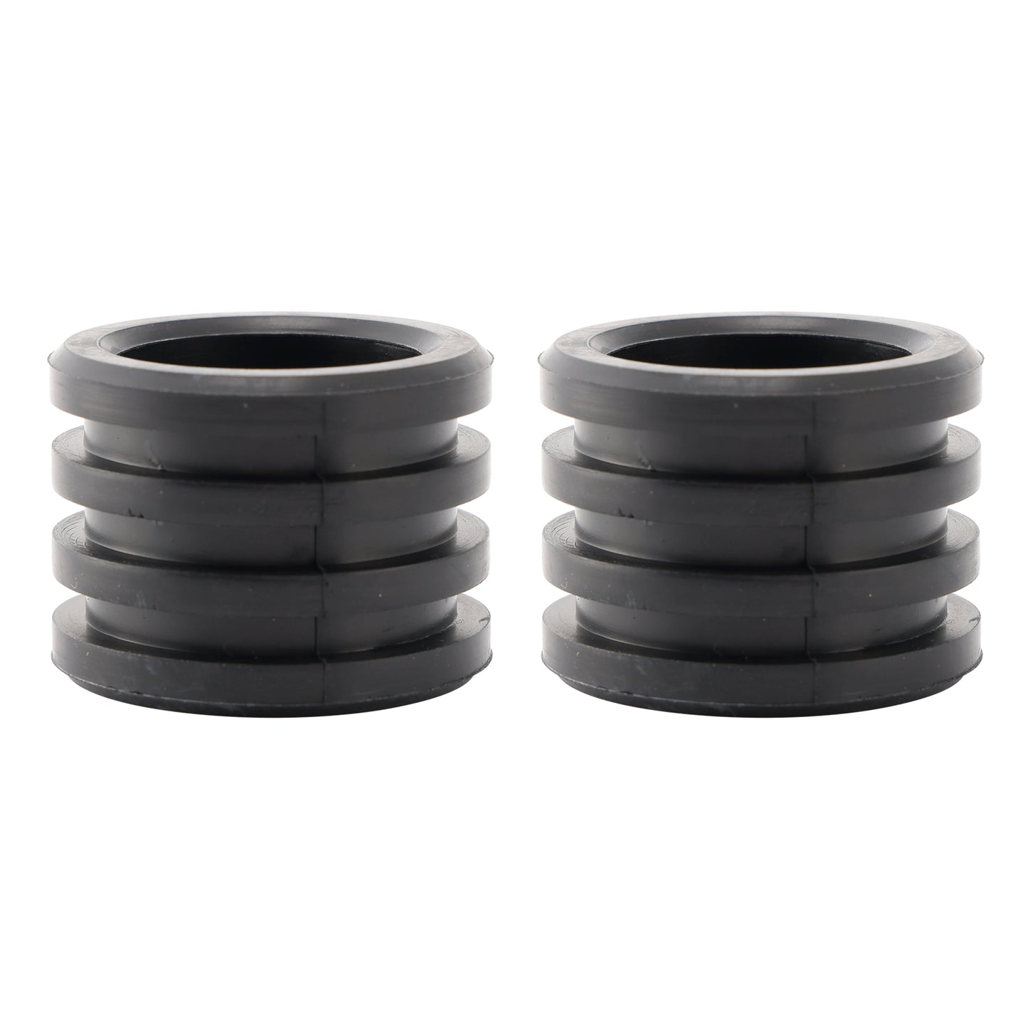 2X Exhaust Gasket Rubber Flange For Honda CR250R CR 250 1984-2007 18365-KA4-730