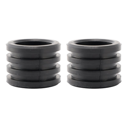 2X Exhaust Gasket Rubber Flange For Honda CR250R CR 250 1984-2007 18365-KA4-730