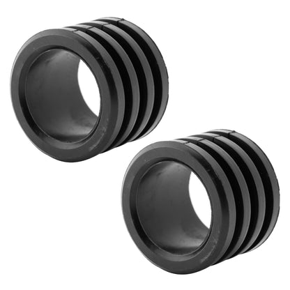 2X Exhaust Gasket Rubber Flange For Honda CR250R CR 250 1984-2007 18365-KA4-730