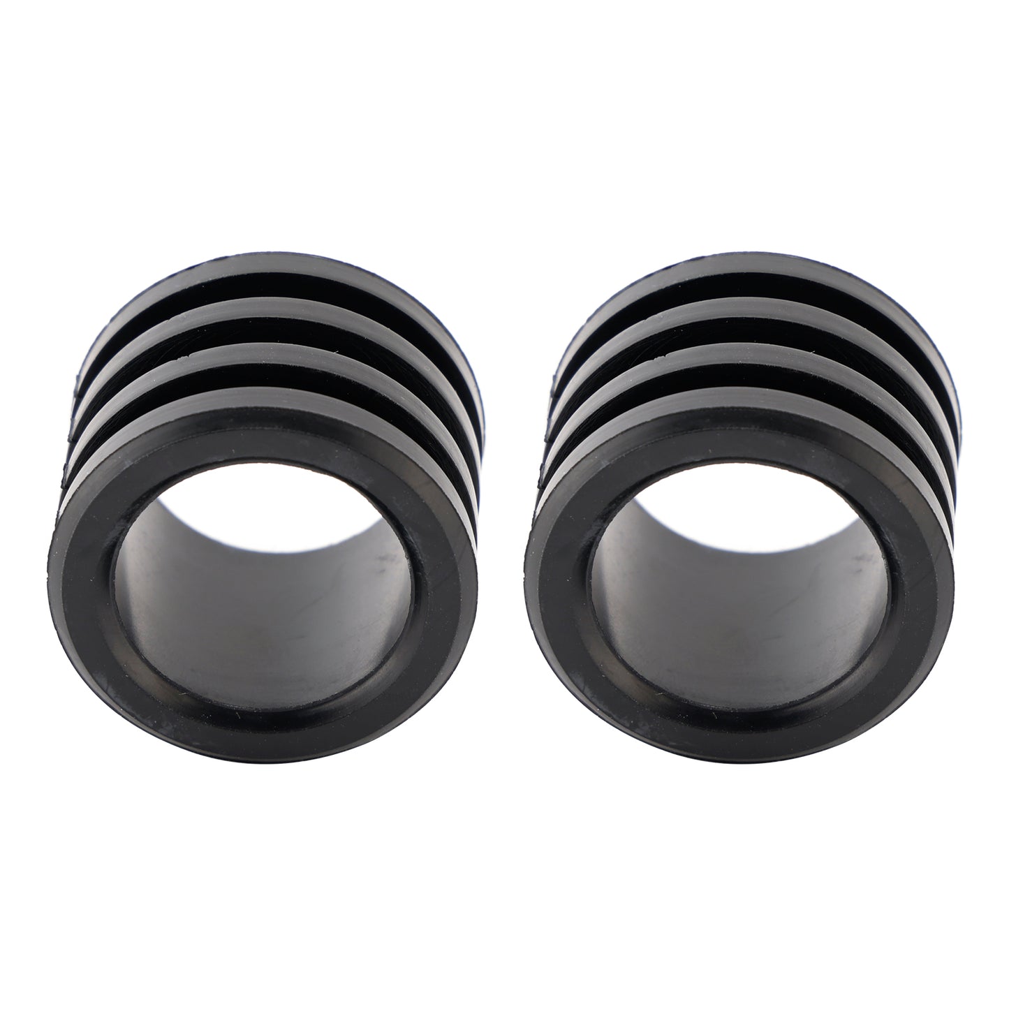 2X Exhaust Gasket Rubber Flange For Honda CR250R CR 250 1984-2007 18365-KA4-730