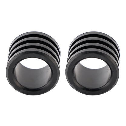 2X Exhaust Gasket Rubber Flange For Honda CR250R CR 250 1984-2007 18365-KA4-730