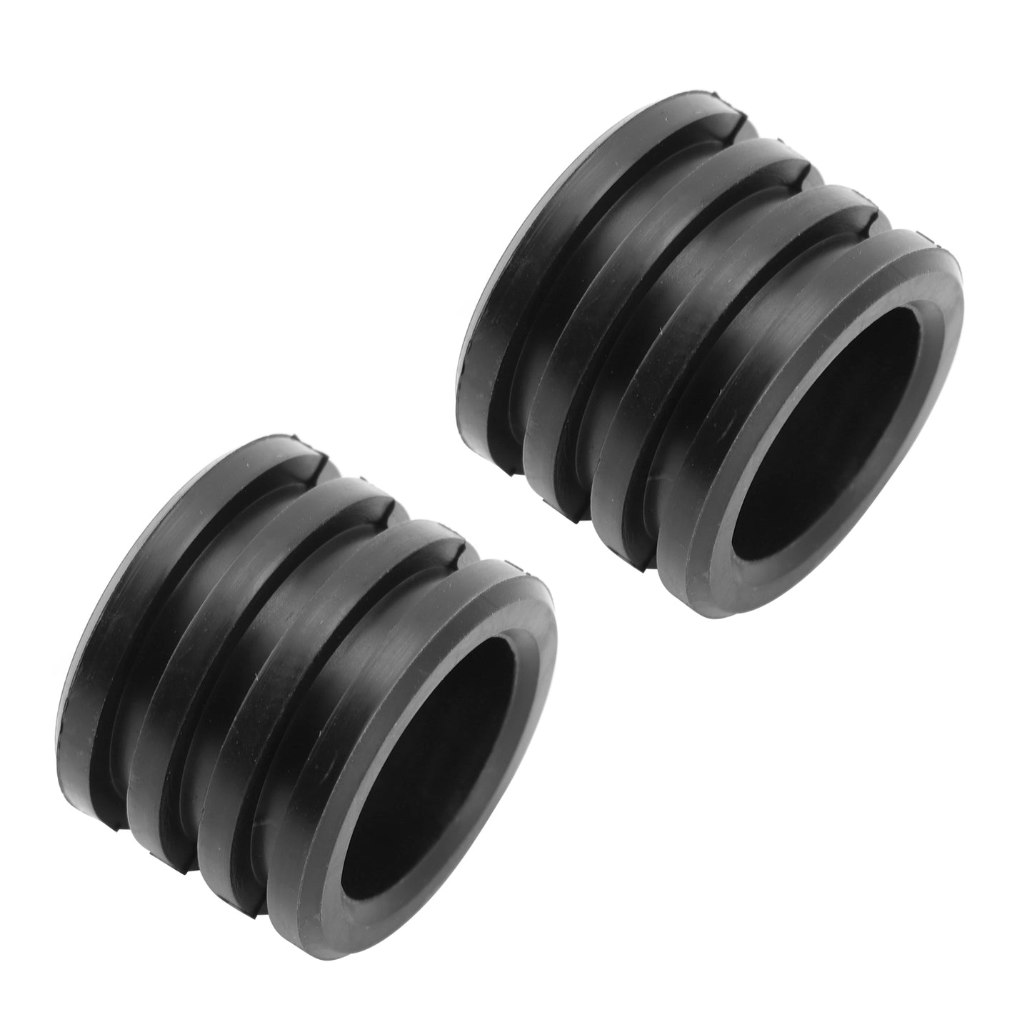2X Exhaust Gasket Rubber Flange For Honda CR250R CR 250 1984-2007 18365-KA4-730