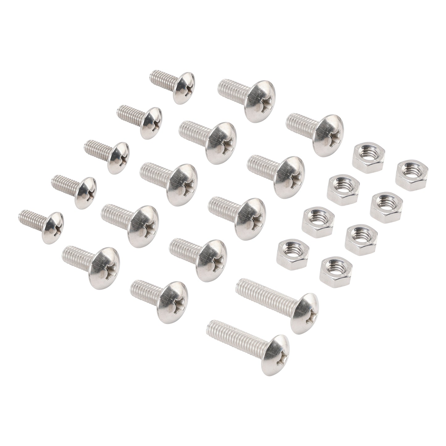 25 Piece Fender Bolt Screw Nut Mount Hardware Kit For Yamaha Banshee 350
