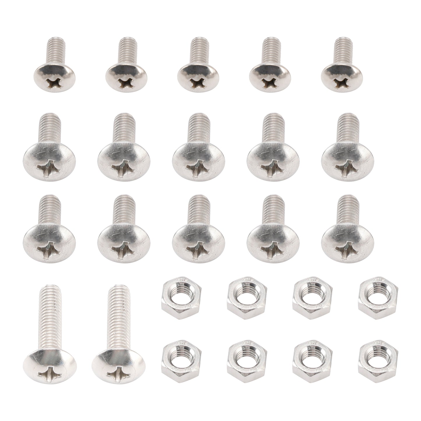 25 Piece Fender Bolt Screw Nut Mount Hardware Kit For Yamaha Banshee 350