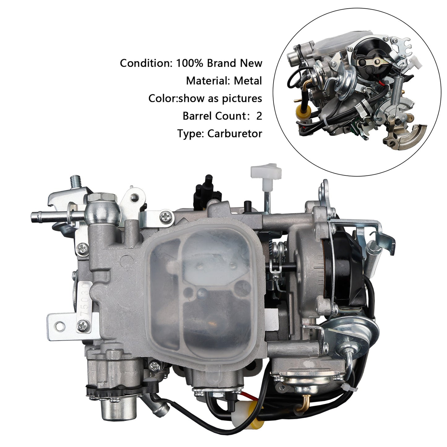 Carburetor 21100-75030 For Toyota 4Y Hiace 4Runner HILUX 1Y 2Y 3Y 4Y 1RZ