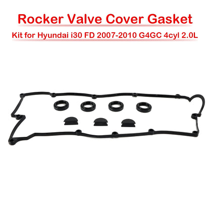 2007-2010 Hyundai i30 FD 4cyl 2.0L Rocker Valve Cover Gasket Kit