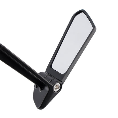 Handle Bar End Lever Protector with Folding Mirrors Set Motorcycle Universal