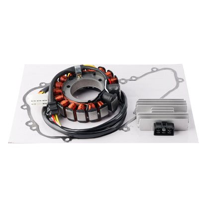 1987-2007 Kawasaki KL650 KLR650 Stator Coil 21003-1170+ Voltage Regulator 21066-1038+ Gasket Assy 11060-1693