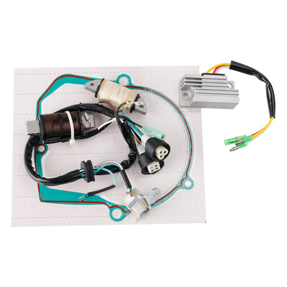 1985-1988 Yamaha YFM80 Badger Moto 4 55X-81960-90+Gasket Assy 3GB-15451-00 Coil Stator 55X-85560-M0+Voltage Regulator