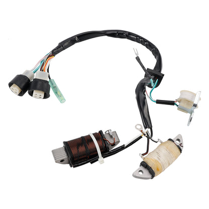 1985-1988 Yamaha YFM80 Badger Moto 4 55X-81960-90+Gasket Assy 3GB-15451-00 Coil Stator 55X-85560-M0+Voltage Regulator