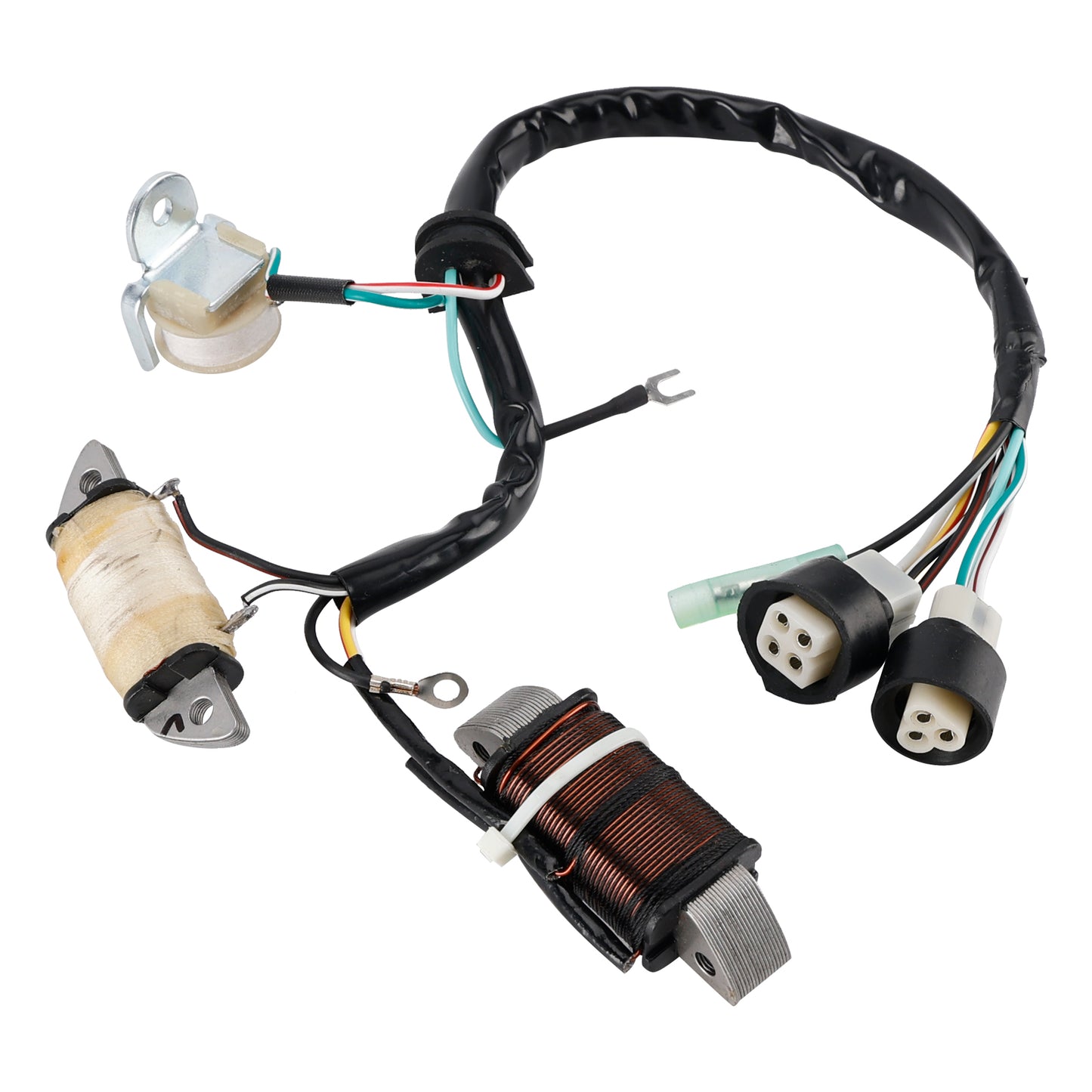 1985-1988 Yamaha YFM80 Badger Moto 4 55X-81960-90+Gasket Assy 3GB-15451-00 Coil Stator 55X-85560-M0+Voltage Regulator