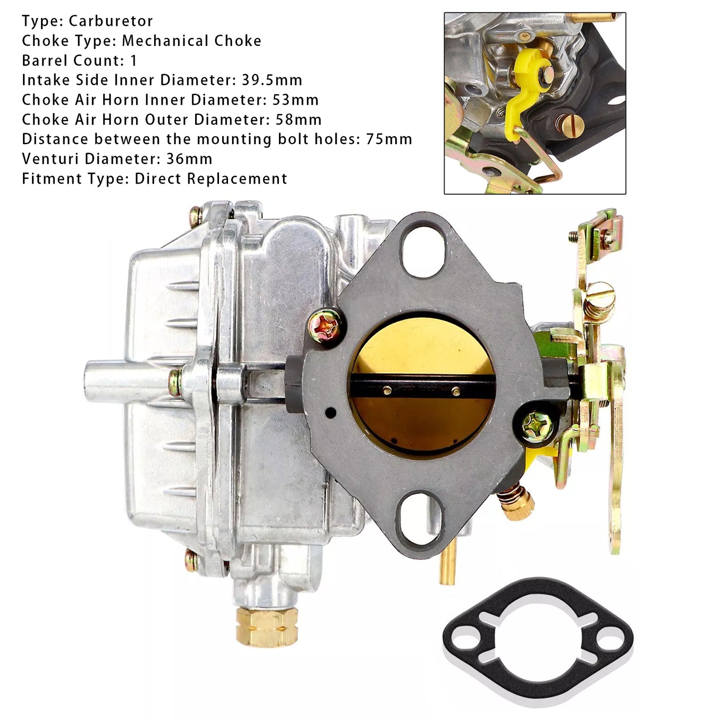 HOLLEY 1904 1908 1909 1920 Ford 6 cyl Enginev1 Barrel Carburetor 100000018