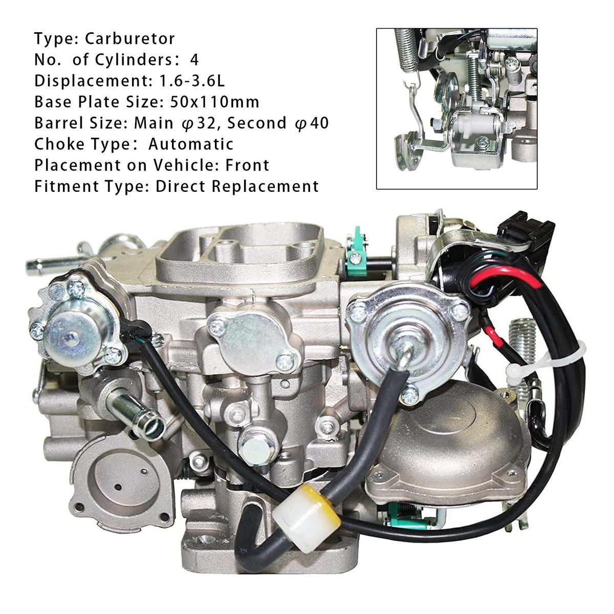 1992-2000 Toyota 3Y Liteace 2110073430 Automatic Carburetor