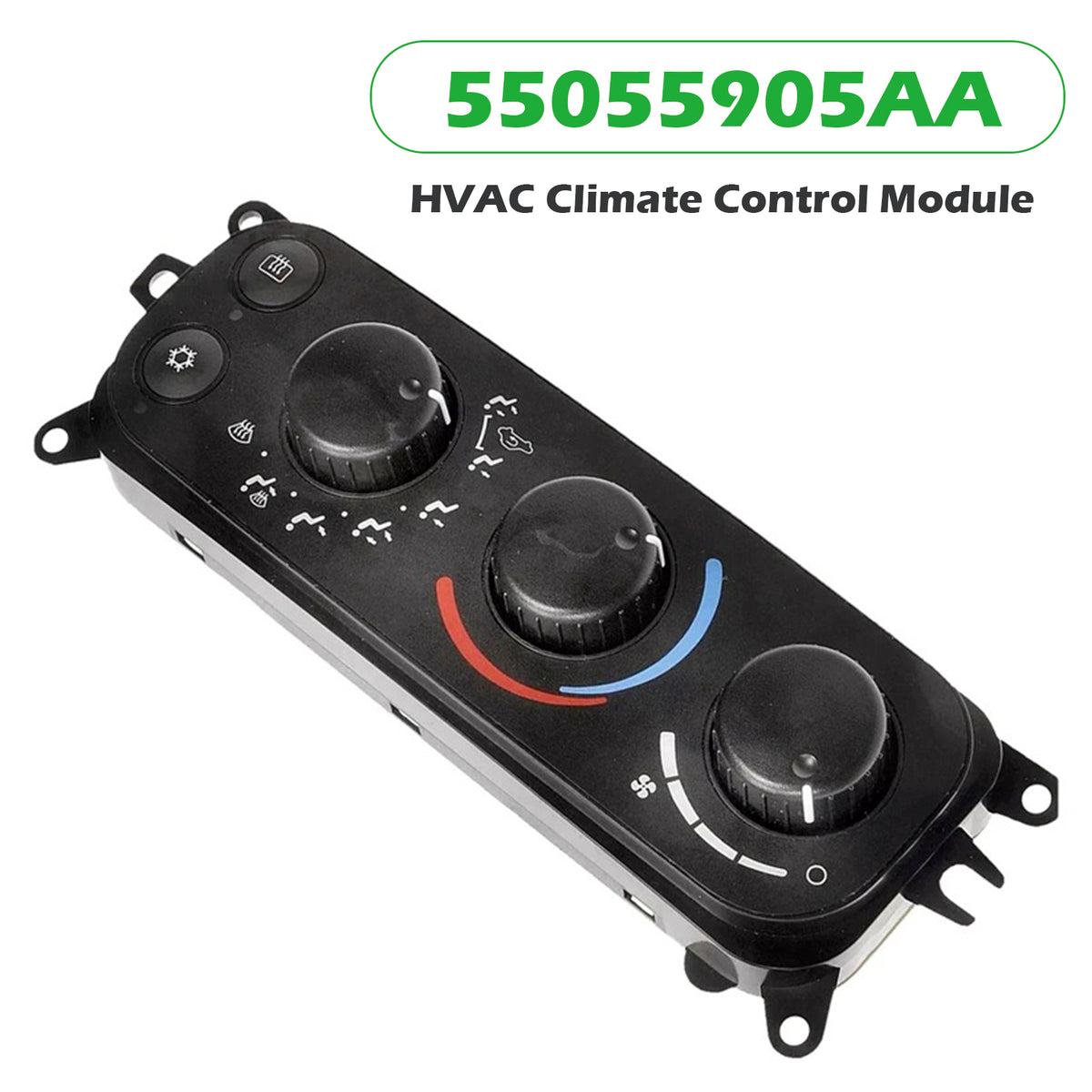 2002-2005  Dodge Ram 1500 2500 3500 HVAC Climate Control Module 55055905AA