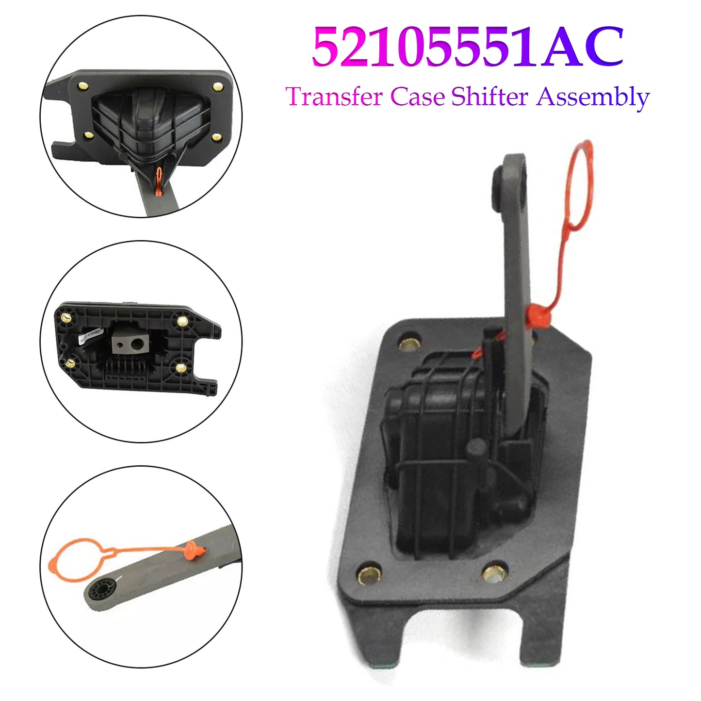 Dodge Ram 1500 2500 3500 52105551AC Transfer Case Shifter Assembly