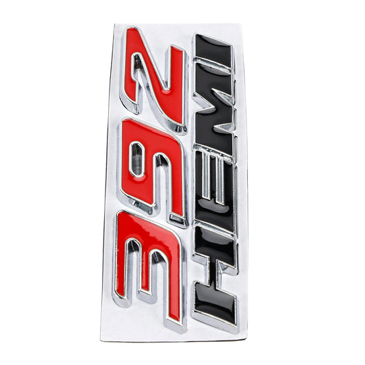 2X 3D Fender Side 392 Hemi Decal Emblem for Challenger Charger Badge