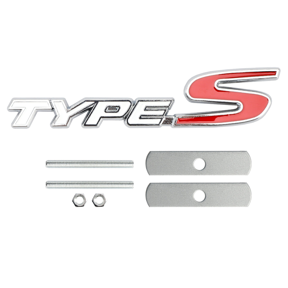 Honda Front Grille TYPE-S Emblem Decal Badge #1