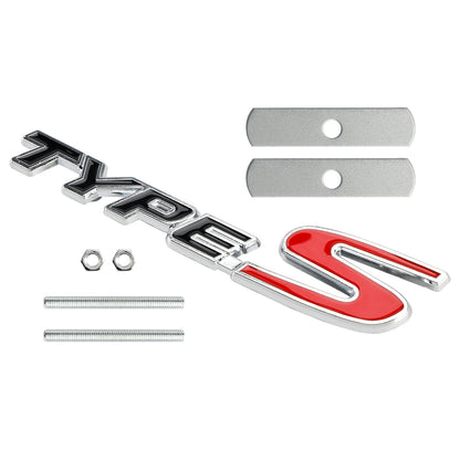 Honda Front Grille TYPE-S Emblem Decal Badge #2