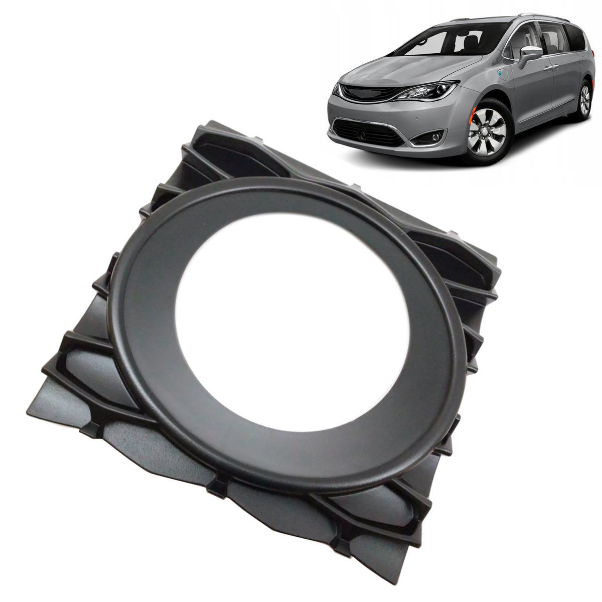 Chrysler Pacifica Voyager 2017-2020 Adaptive Cruise Control Bezel Cover Black 68432233AA