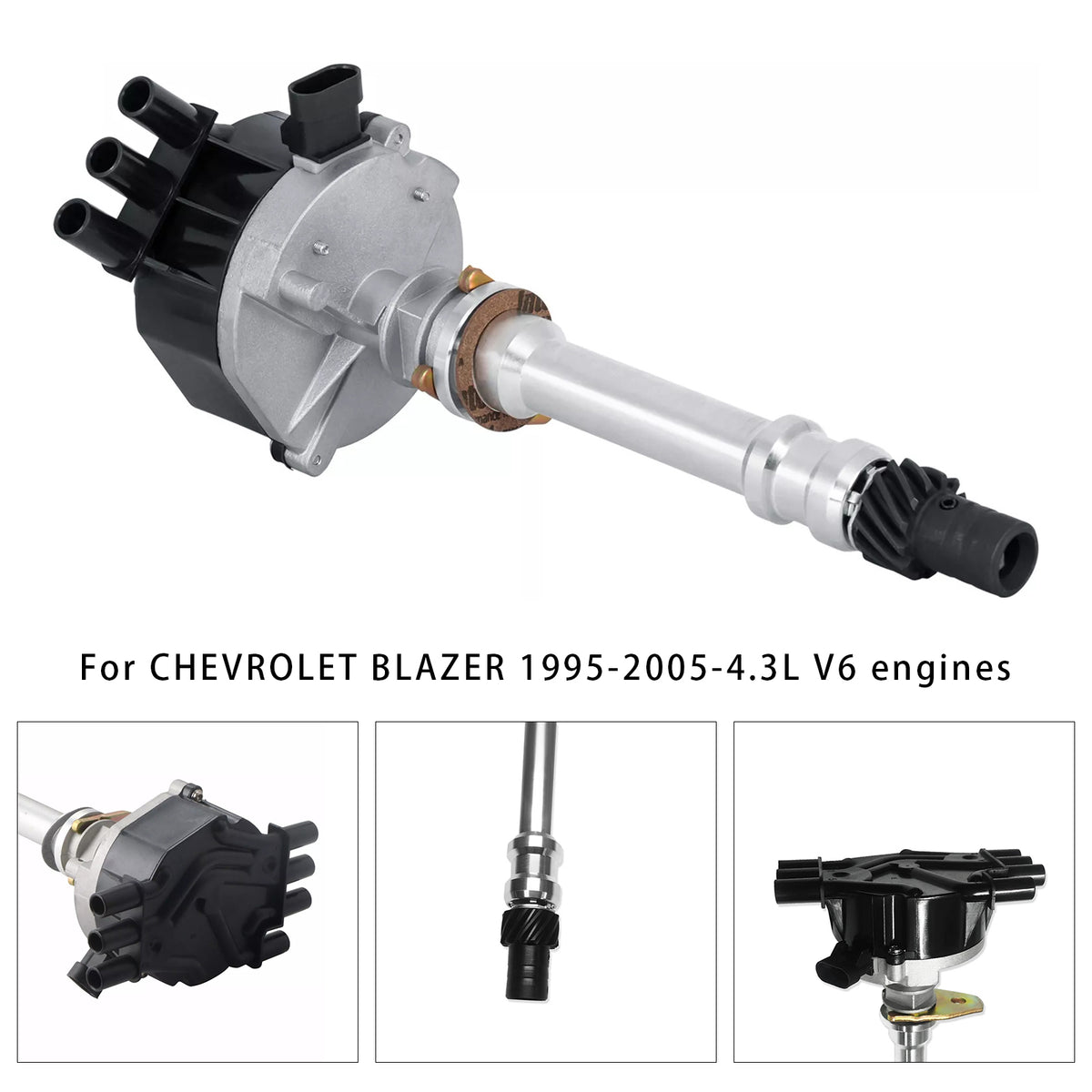 Chevy GMC Pickup Truck 4.3L V6 Vortec 1996-2005 Ignition Distributor 12598210