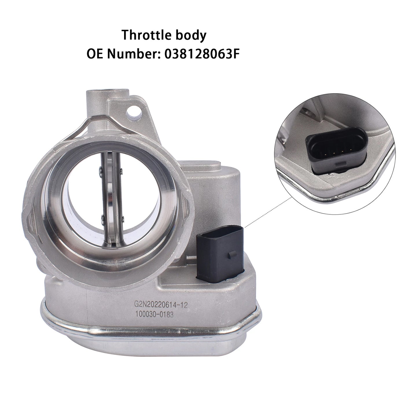 Audi A3 Seat Ibiza Skoda Fabia 038128063F Throttle Body
