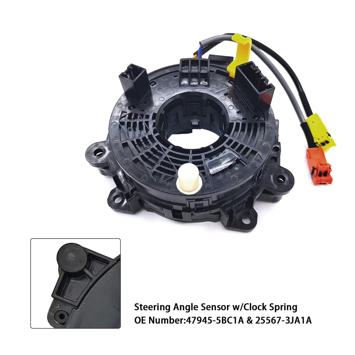 2015-2019 Infiniti Q50 Q60 QX80 Armada 47945-5BC1A 25567-3JA1A Steering Angle Sensor Assembly