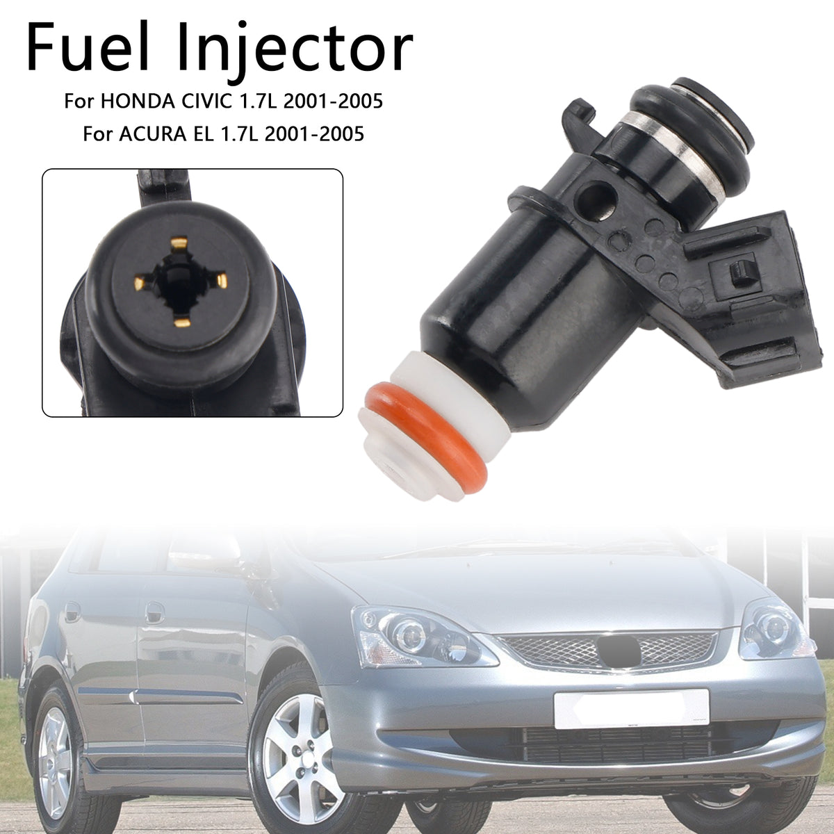 ACURA EL 1.7L 2001-2005 1PCS Fuel Injector 16450-PLD-003