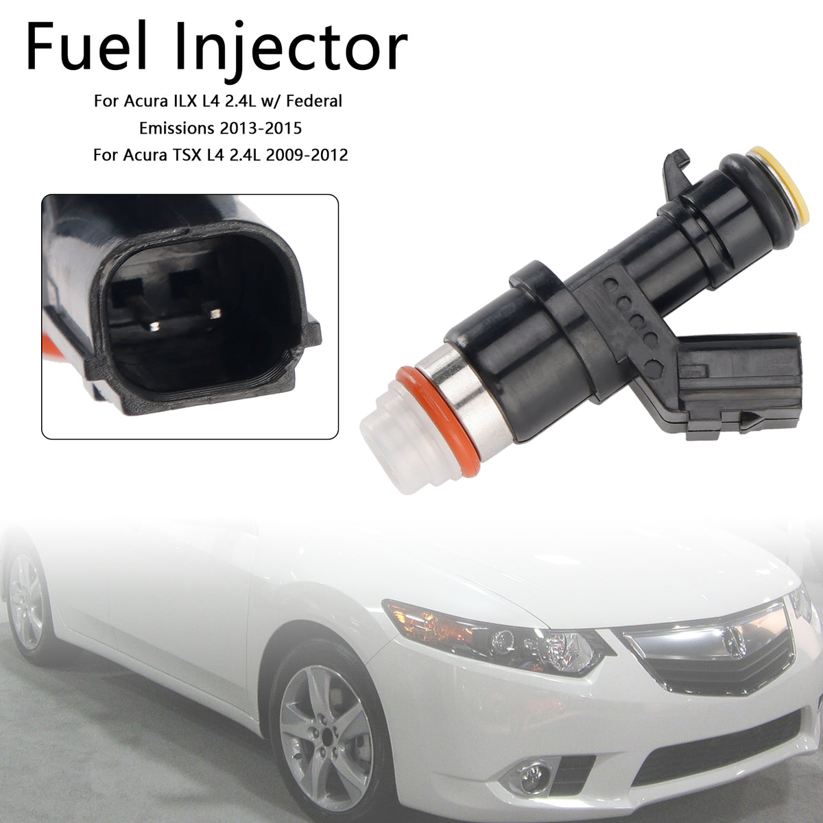 Acura TSX L4 2.4L 2009-2012 1PCS Fuel Injector 16450-R40-A01
