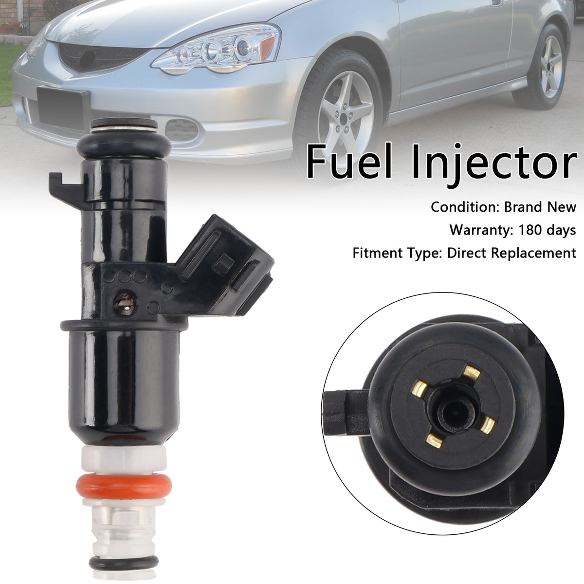 ACURA RSX TYPE-S 2.0L 2002-2004 1PCS Fuel Injector 16450-PRB-A01