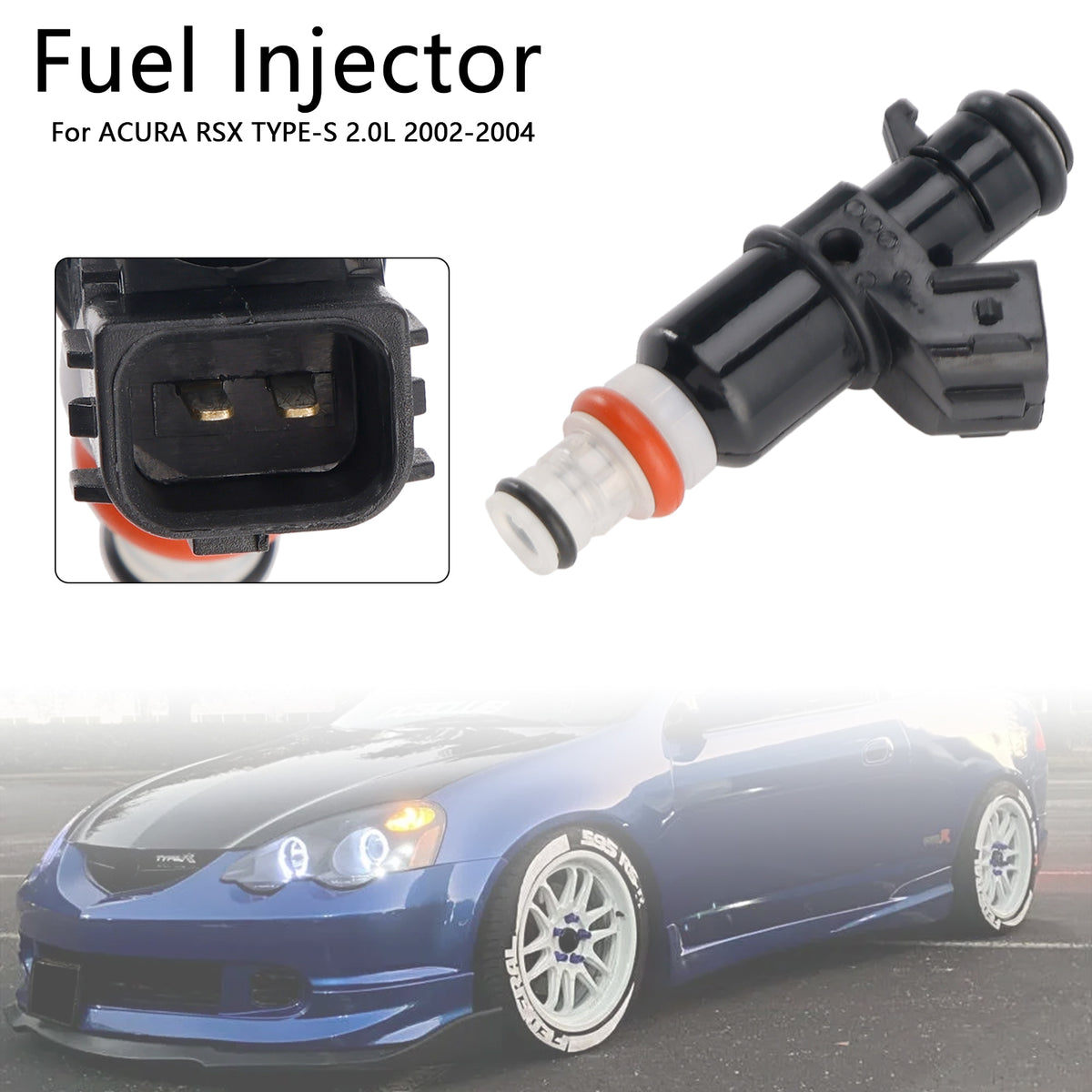 ACURA RSX TYPE-S 2.0L 2002-2004 1PCS Fuel Injector 16450-PRB-A01