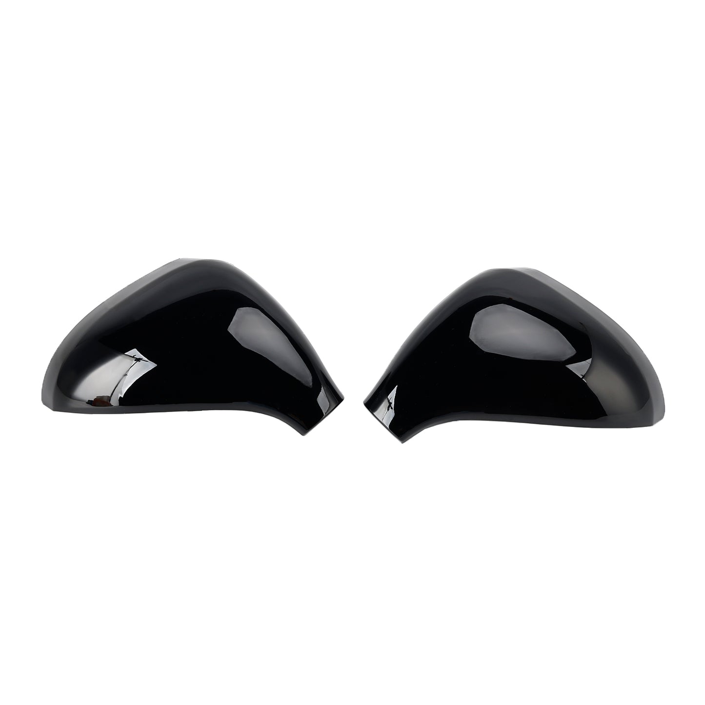 Peugeot 207 Hatchback Side Mirror Covers Rearview Housing Bright Black 9680194877 9680194977