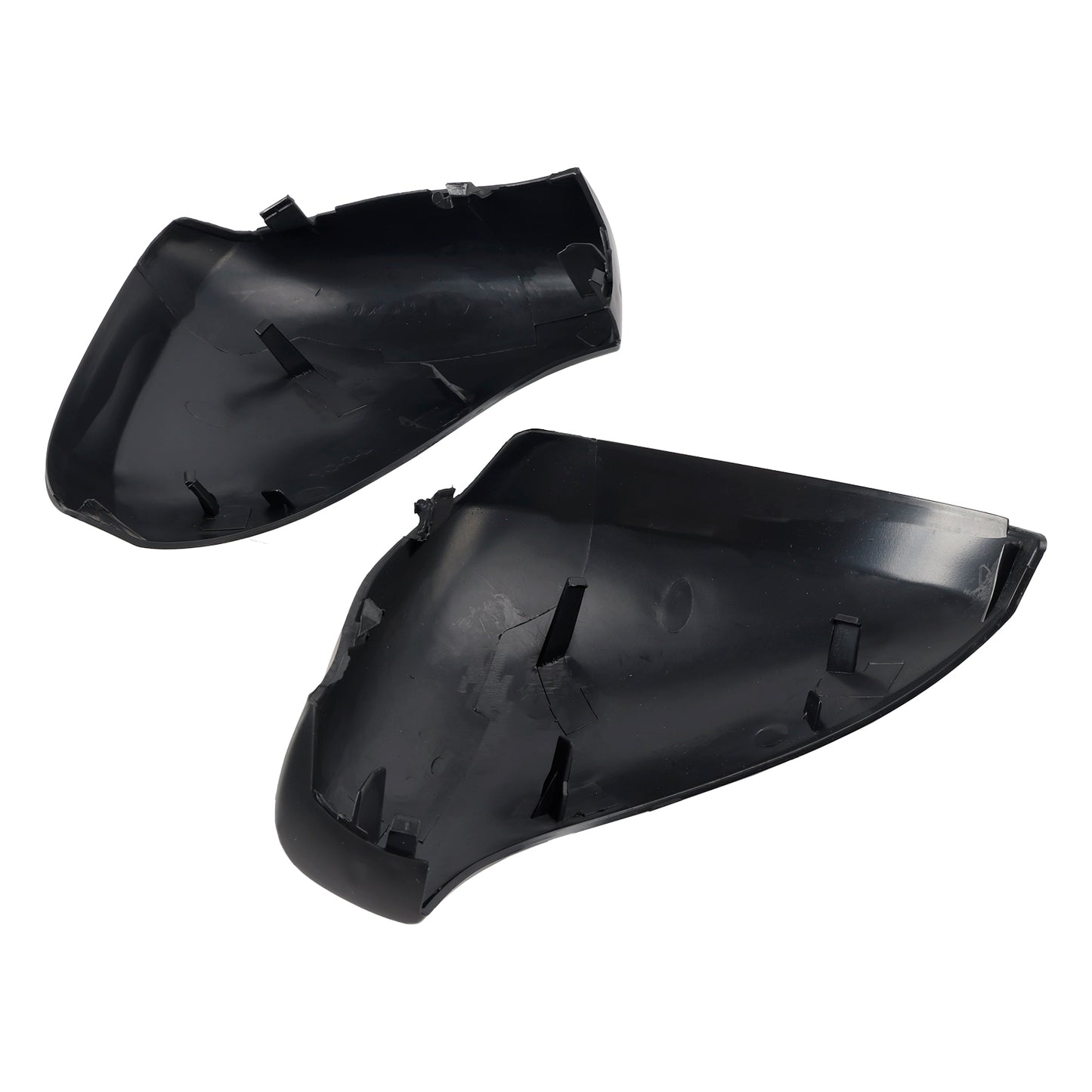 Peugeot 207 Hatchback Side Mirror Covers Rearview Housing Matte Black 9680194877 9680194977