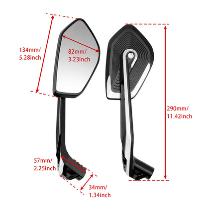MW R1250GS R1250GSA R1250R 2018-2025 Rearview Mirrors Left and Right Mirror 51168406497