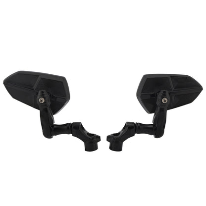 M8 M10 Mount Anti-glare Blue Glass Rearview Mirrors Universal Premium Aluminum Side Mirror