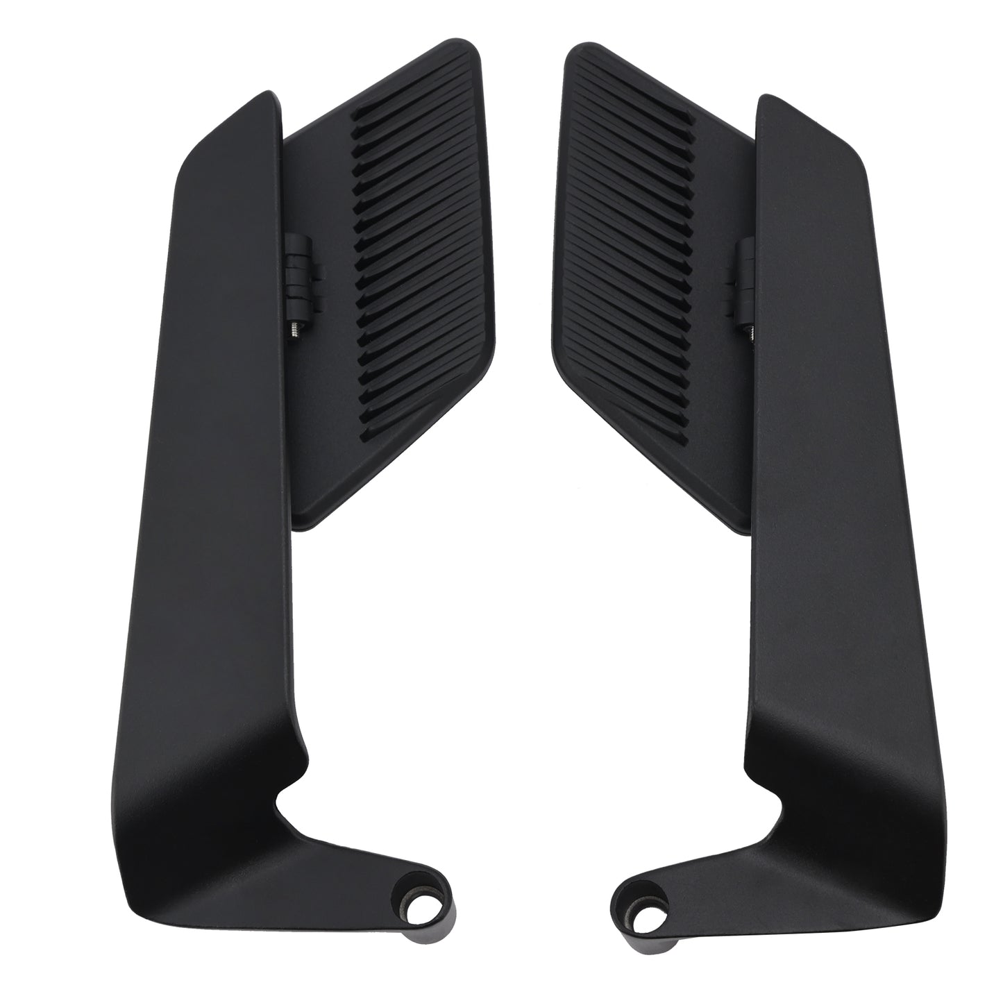 Aprilia/Tuono V4 1100 Factory M8 M10 Aluminum Adjustable Swivel Winglet Mirror Clear