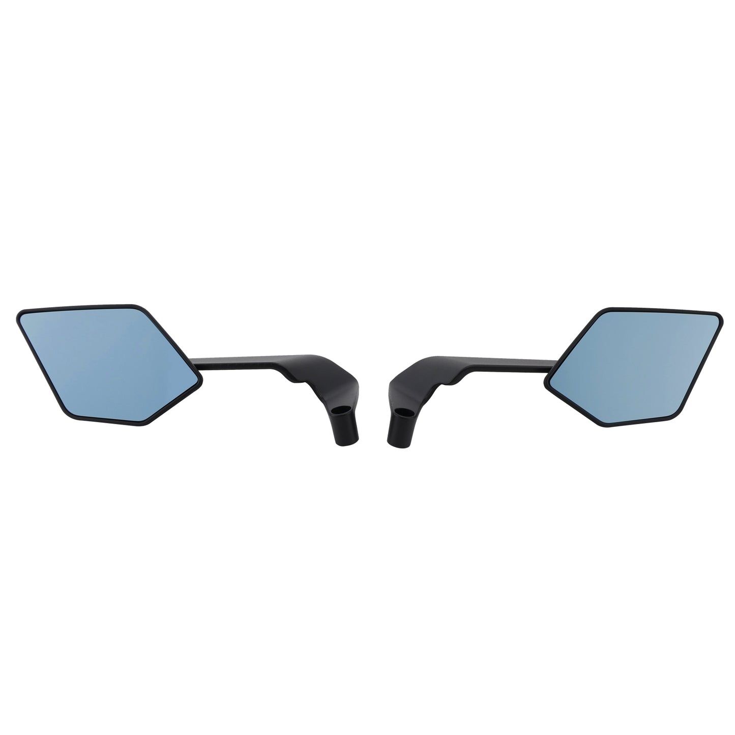 Aprilia/Tuono V4 1100 Factory M8 M10 Aluminum Adjustable Swivel Winglet Mirror Blue