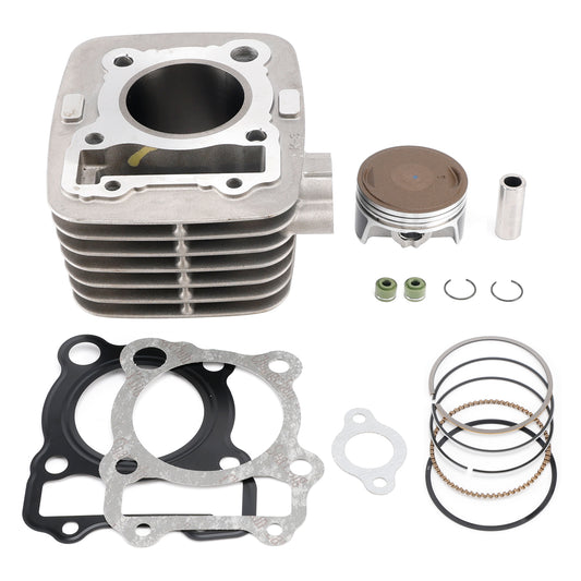 58mm 149cc 4-Stroke Cylinder Piston Gasket Top End Rebuild Kit Fit 2008-2026 Kawasaki KLX140 KLX 150